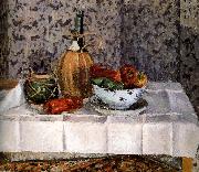 Camille Pissarro There s still life pepper oil on canvas